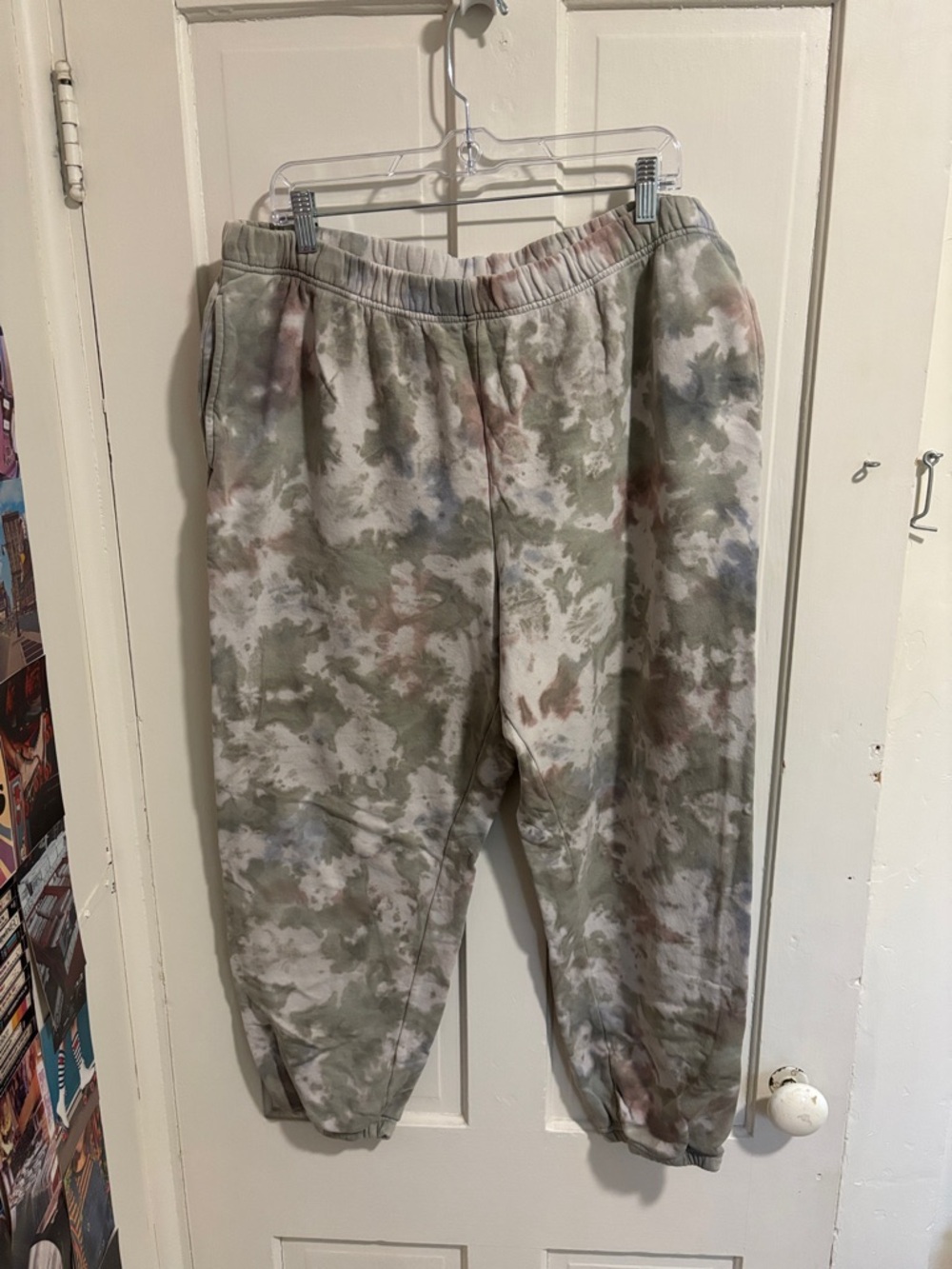 wild fable Olive, Cream & Brown Tie-Dye Kids Joggers
